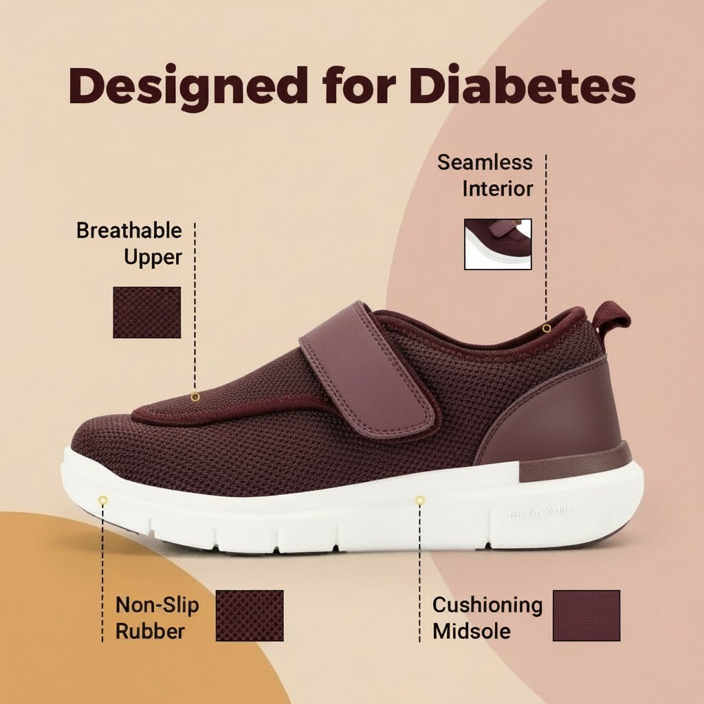 CalmStride Extra Wide Women's Walking Shoes With Adjustable Fit | Temsk
