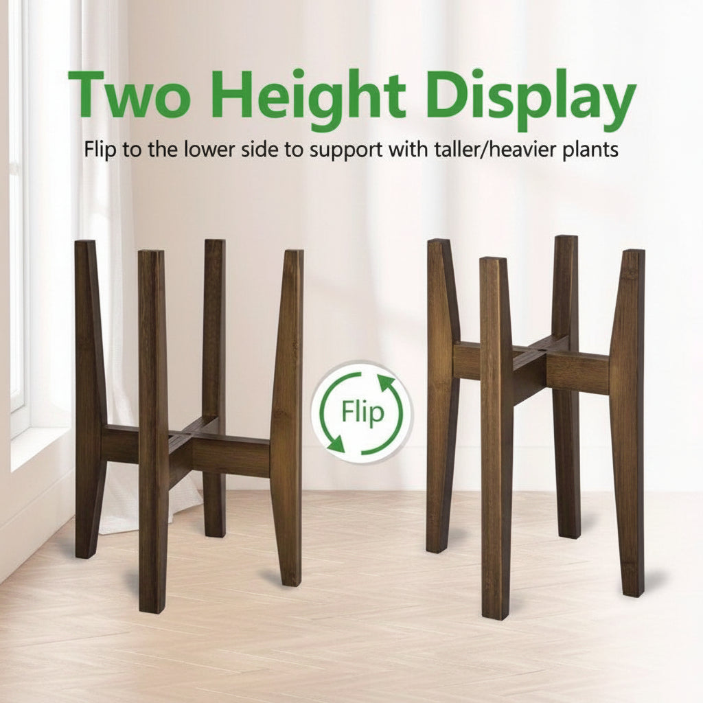 Adjustable Marble Top Plant Stand For Indoor And Outdoor Display | Temsk
