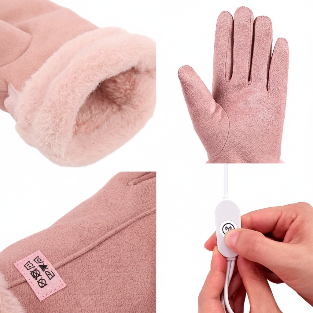 Heatwell Adjustable Waterproof Heated Gloves For Women | Temsk