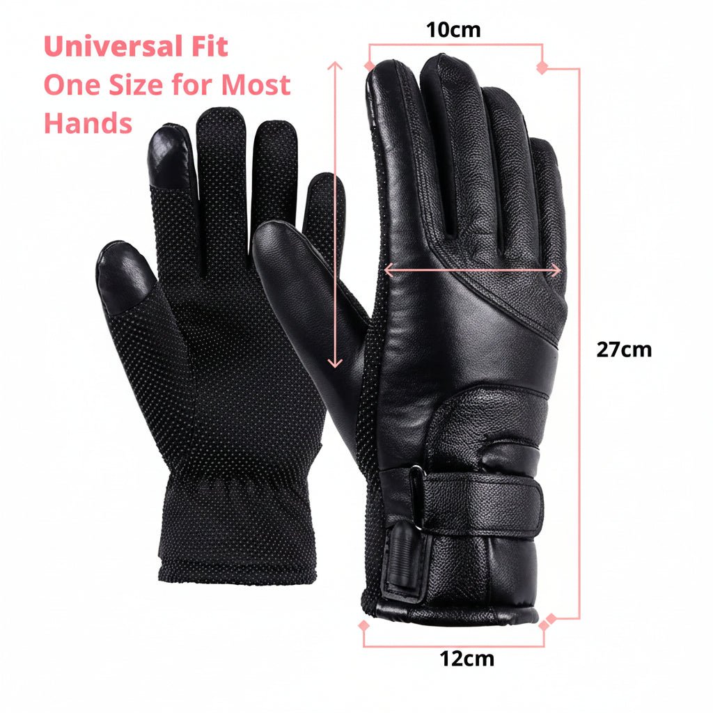 Heatwell Adjustable Waterproof Heated Gloves For Women | Temsk