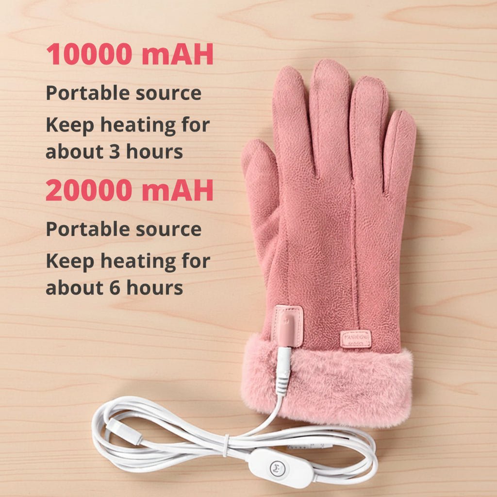 Heatwell Adjustable Waterproof Heated Gloves For Women | Temsk
