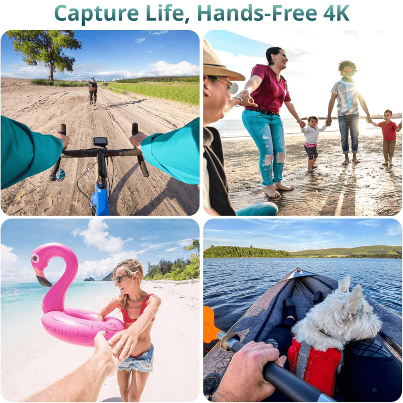 ApexPulse 4K Waterproof Action Camera Bundle for Extreme Sports | Temsk