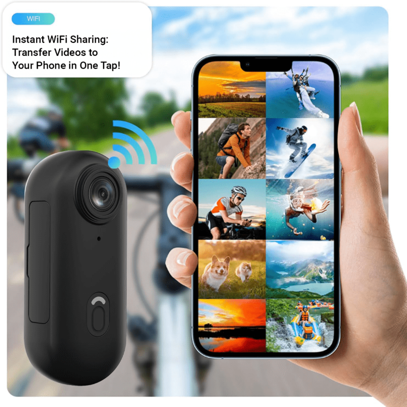 ApexPulse 4K Waterproof Action Camera Bundle for Extreme Sports | Temsk