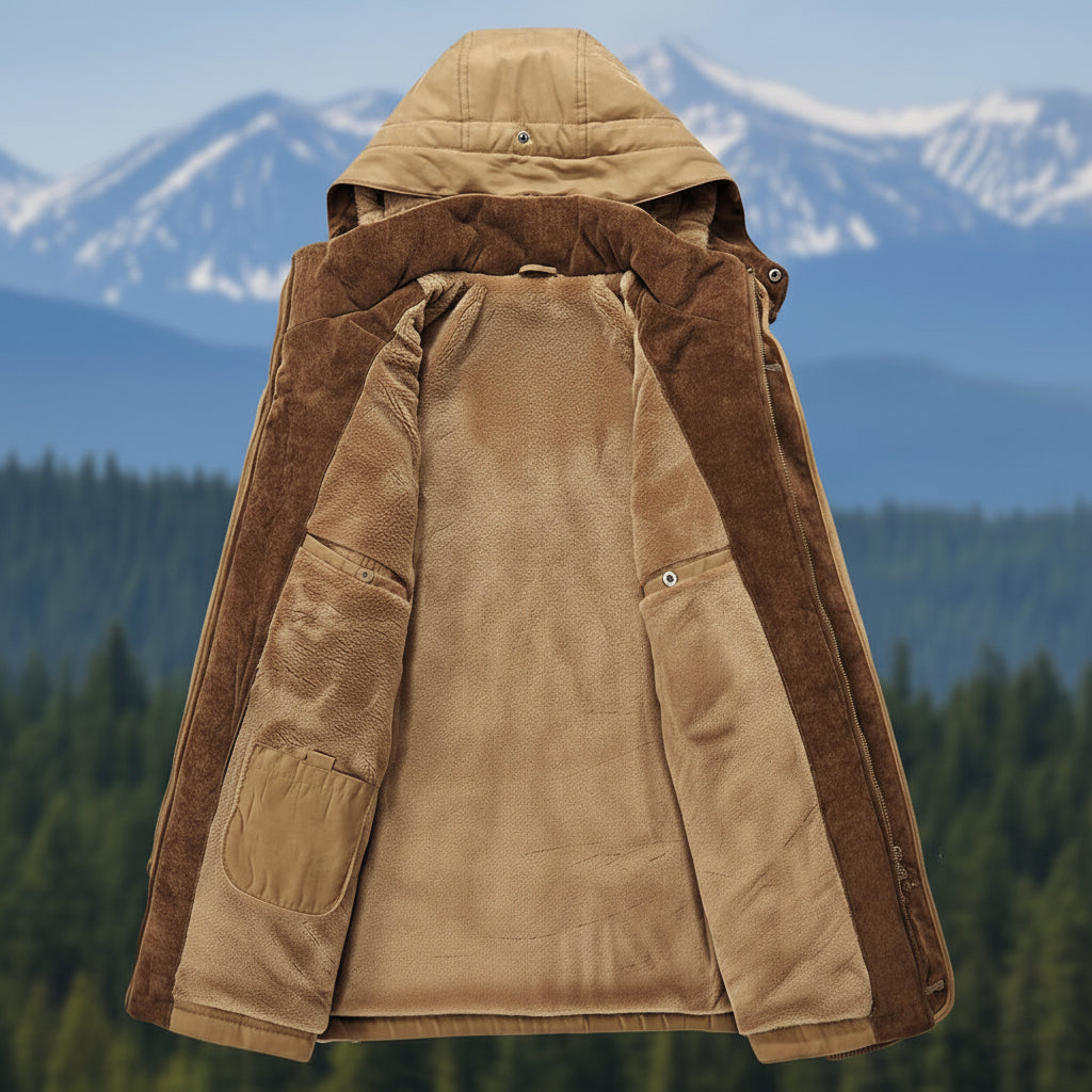Men's Hooded Winter Coat Parka With Warm Insulation | Temsk
