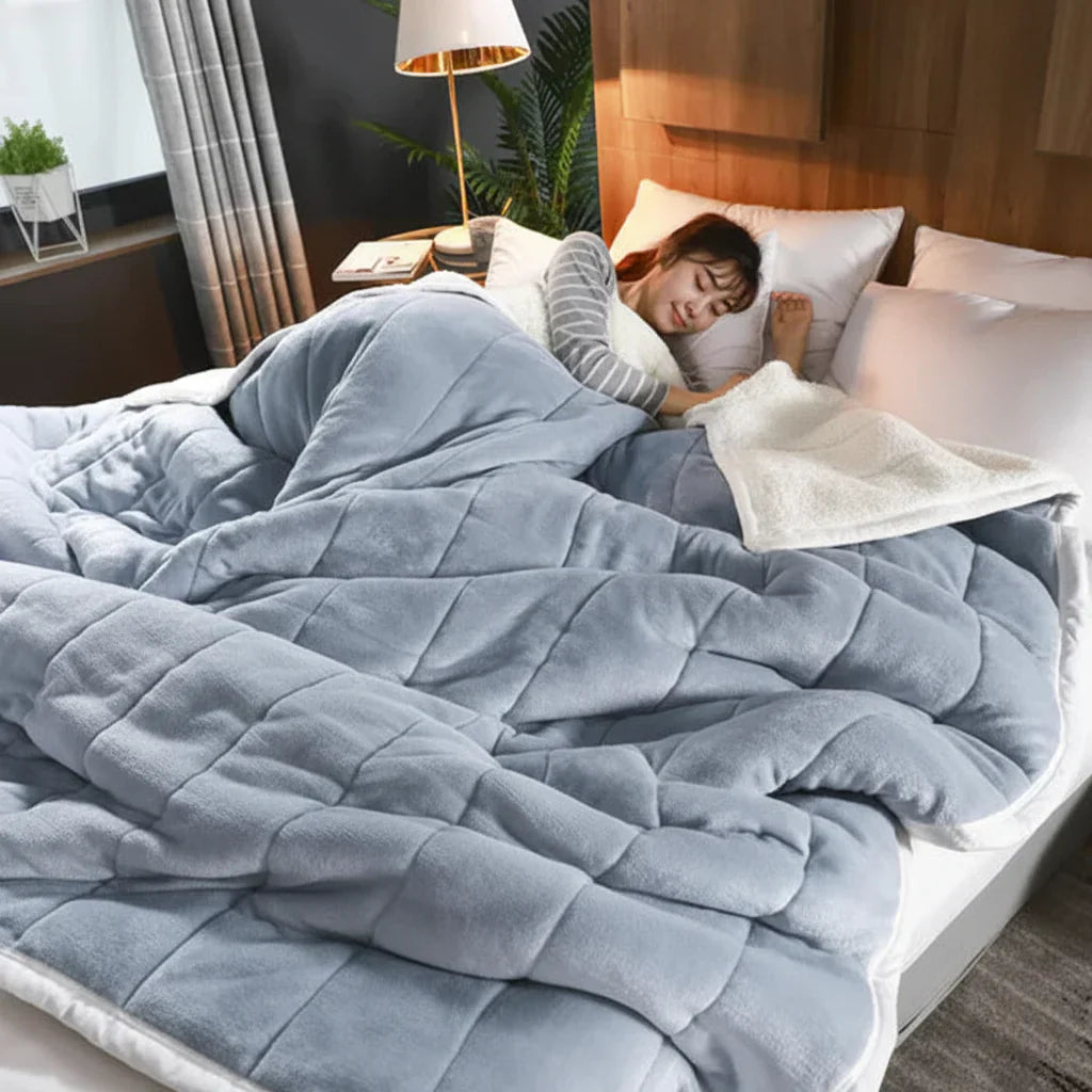 Soft Flannel Throw Blanket For Sofa And Bed, Warm Winter Comfort | Temsk