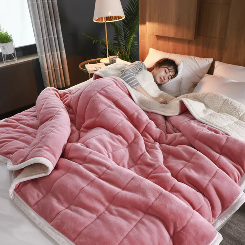 Soft Flannel Throw Blanket For Sofa And Bed, Warm Winter Comfort | Temsk