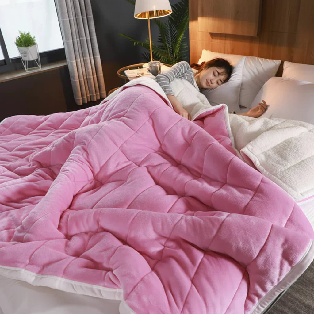 Soft Flannel Throw Blanket For Sofa And Bed, Warm Winter Comfort | Temsk
