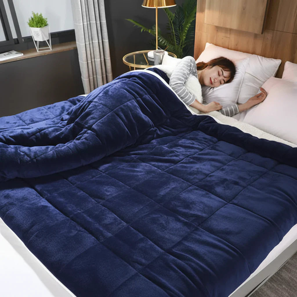 Soft Flannel Throw Blanket For Sofa And Bed, Warm Winter Comfort | Temsk