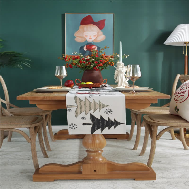 Table Runner With Festive Charm Naturally Inspired | Temsk
