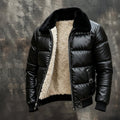 Winter-Pufferjacke mit hohem Kragen und winddichter Außenbekleidung | Temsk