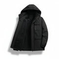 Men's Waterproof Winter Coat With Quilted Down For Cold Weather | Temsk
