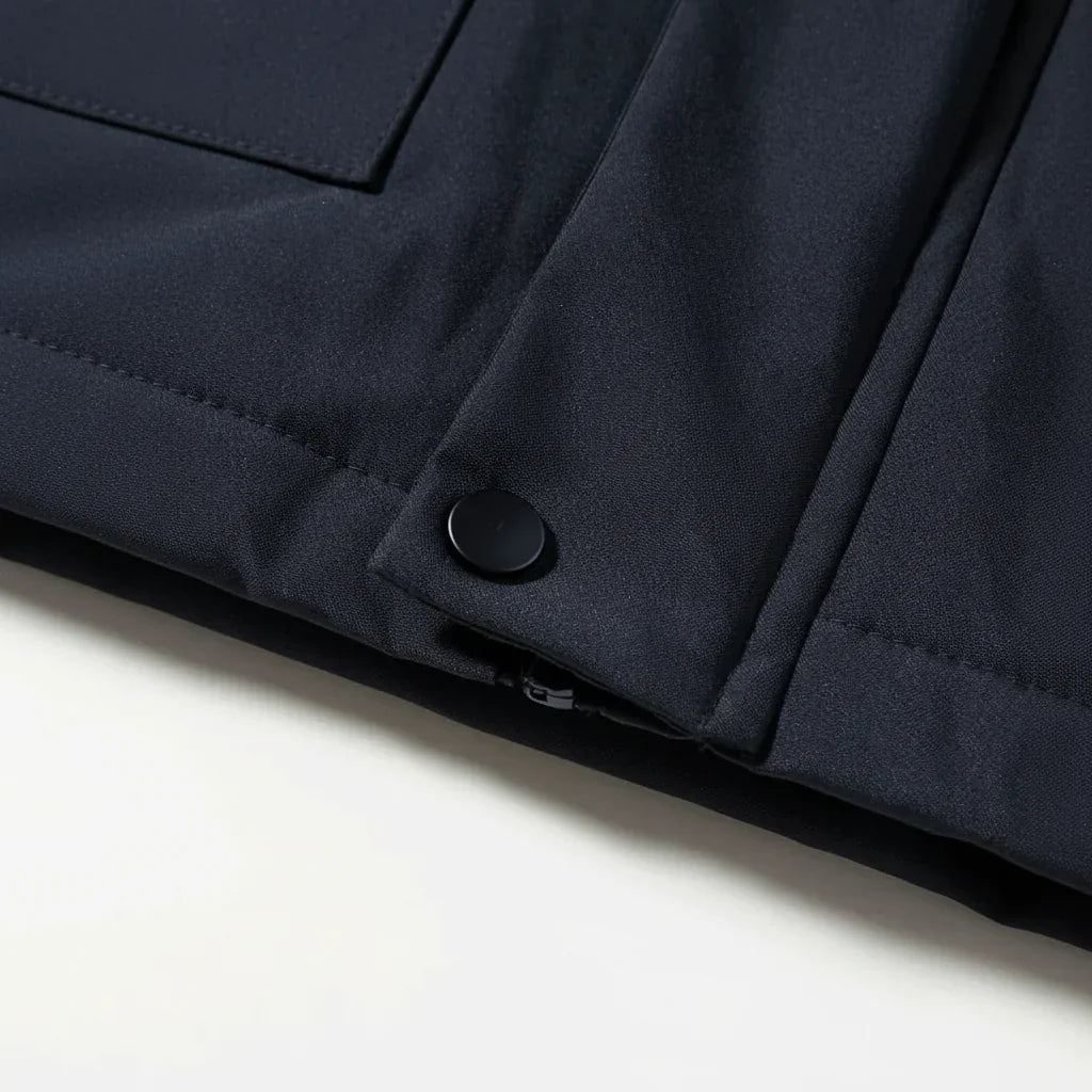 Men's Waterproof Winter Coat With Quilted Down For Cold Weather | Temsk
