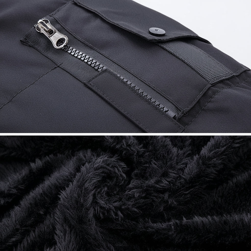 Men's Hooded Winter Coat With Soft Lined Interior Warmth | Temsk