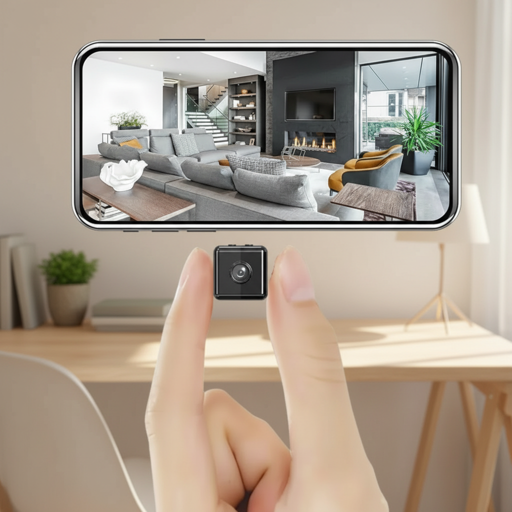 Wireless 1080p Security Camera For Indoor And Outdoor Use With Motion Detection | Temsk