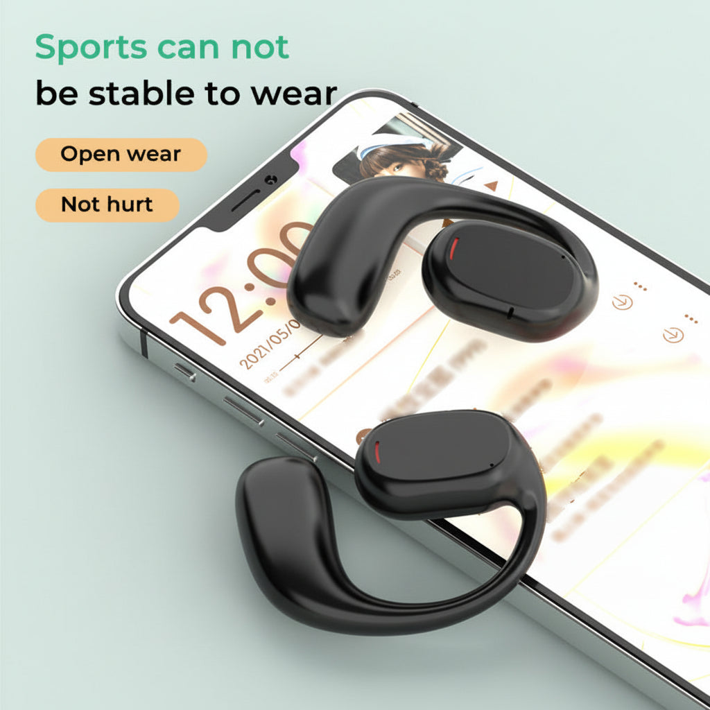 Offene Ohr-Knochenleitungs-Bluetooth-Sportkopfhörer kabellos | Temsk