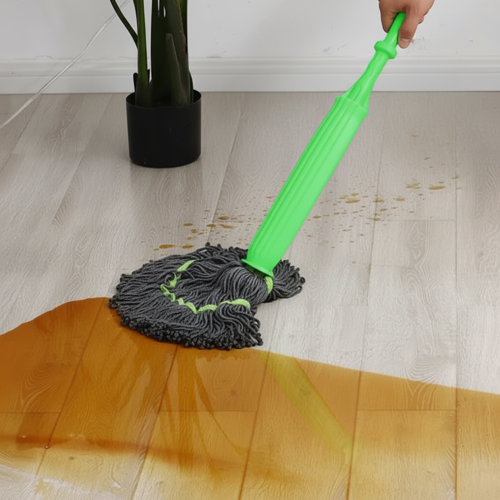 Wet And Dry Cleaning Spray Mop With Quick Dry Flat Mop | Temsk