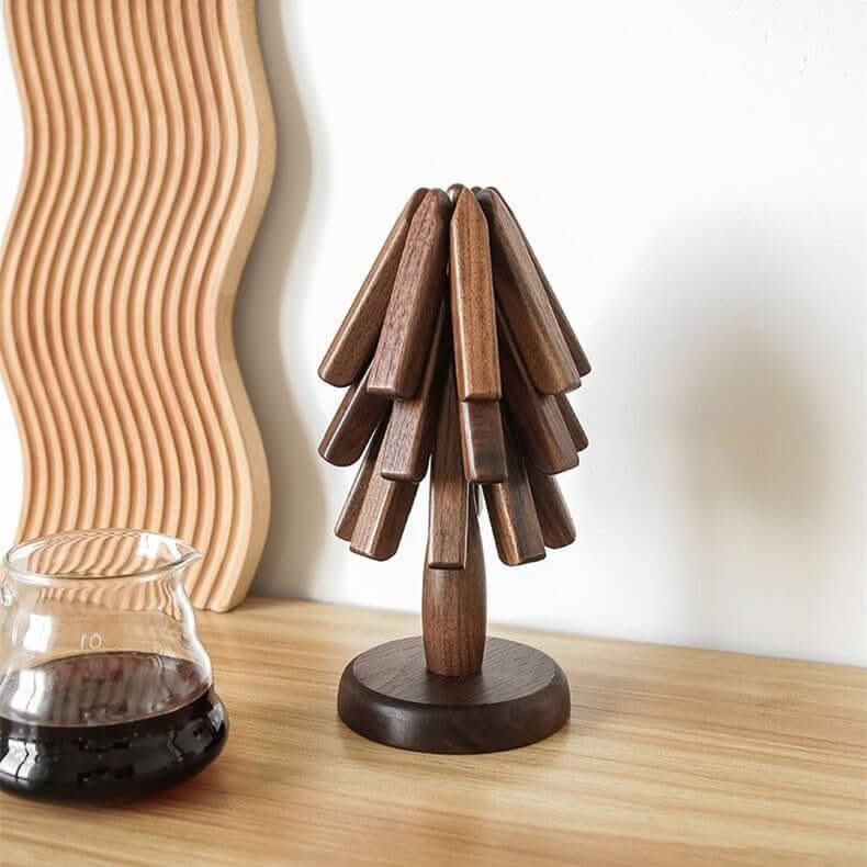 WalnutAura Premium Walnut Placemats for Sophisticated Dining Tables | Temsk