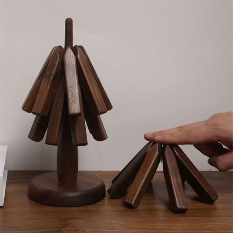 WalnutAura Premium Walnut Placemats for Sophisticated Dining Tables | Temsk