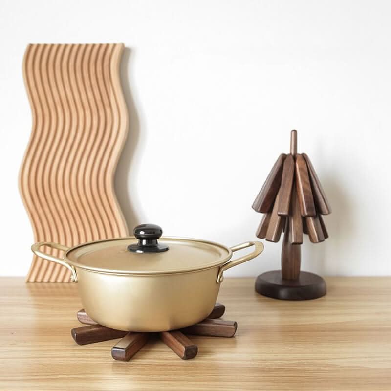 WalnutAura Premium Walnut Placemats for Sophisticated Dining Tables | Temsk