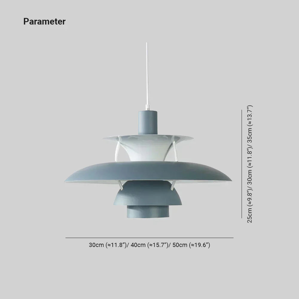 Aurora Pendant Light With Shade For Modern LED Ambience | Temsk