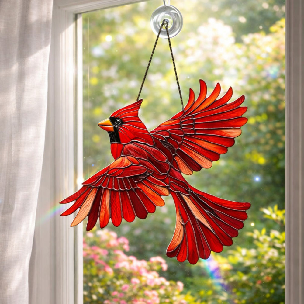 Kolibri-Fenster-Suncatcher Wandkunst zum Aufhängen | Temsk