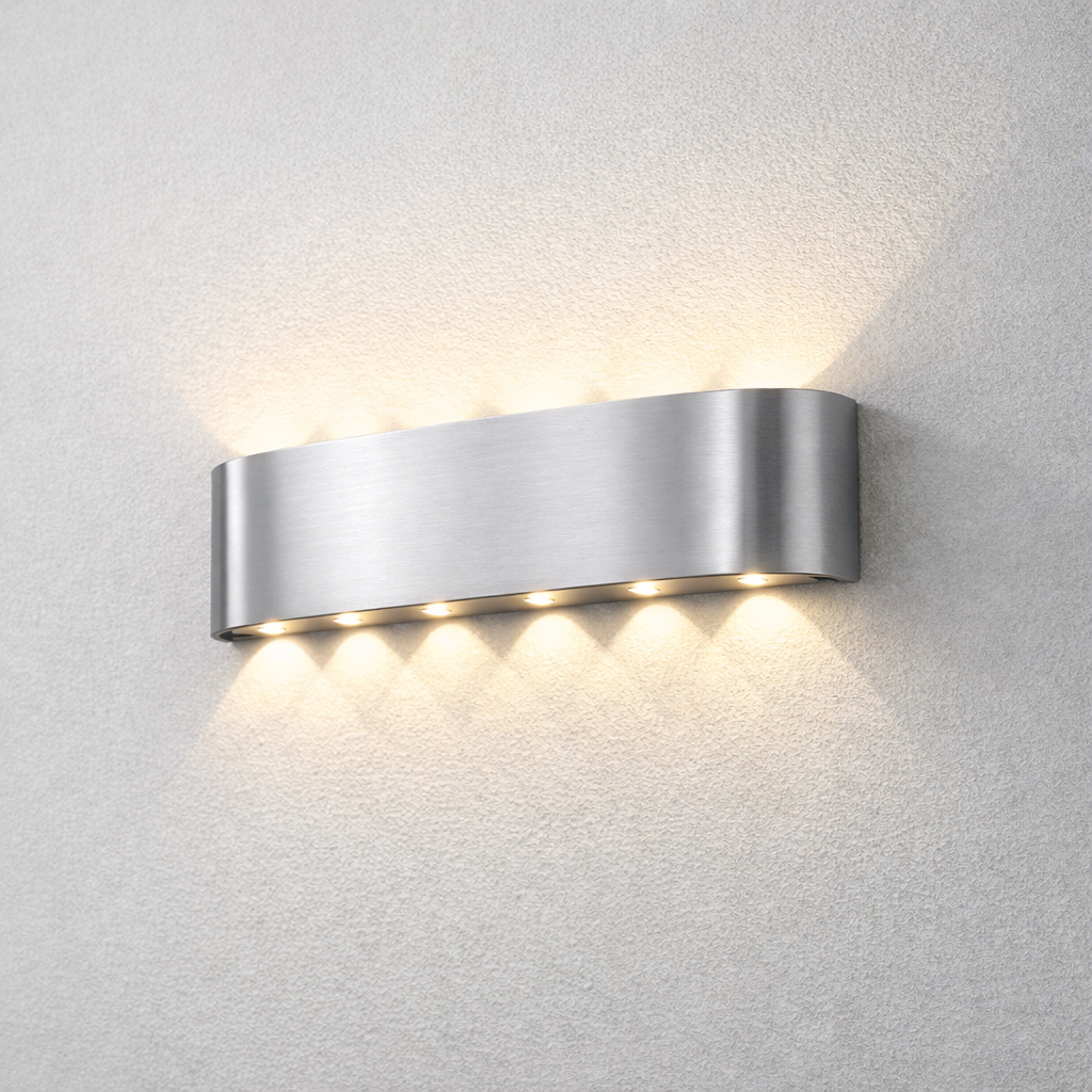 LED-Wandleuchte mit minimalistischem modernem Design für Innen- und Außenbereich | Temsk