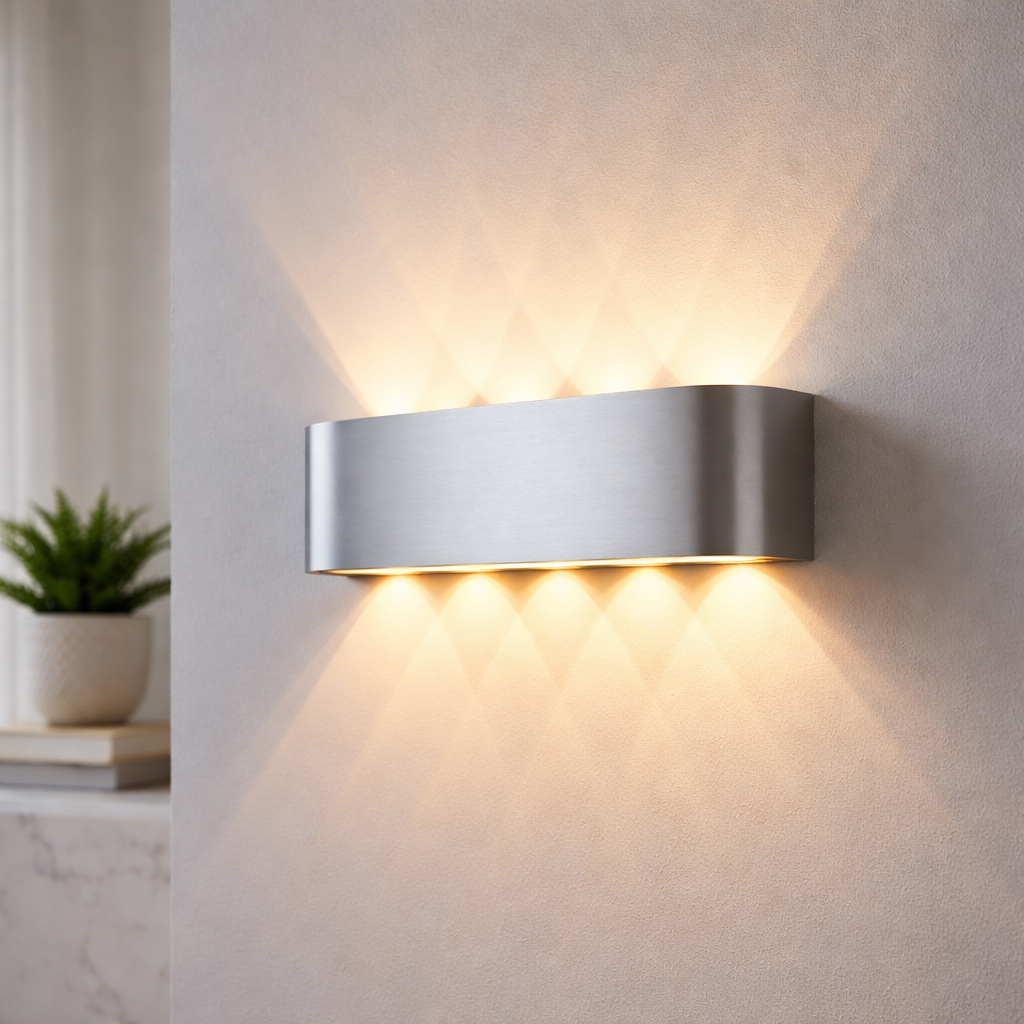 LED-Wandleuchte mit minimalistischem modernem Design für Innen- und Außenbereich | Temsk