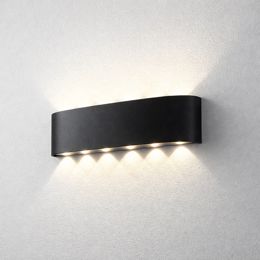 LED-Wandleuchte mit minimalistischem modernem Design für Innen- und Außenbereich | Temsk