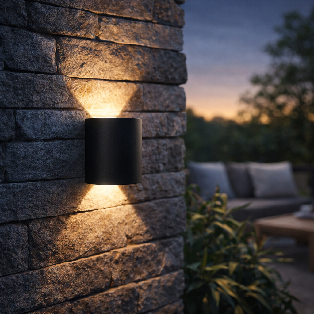 LED-Wandleuchte mit minimalistischem modernem Design für Innen- und Außenbereich | Temsk