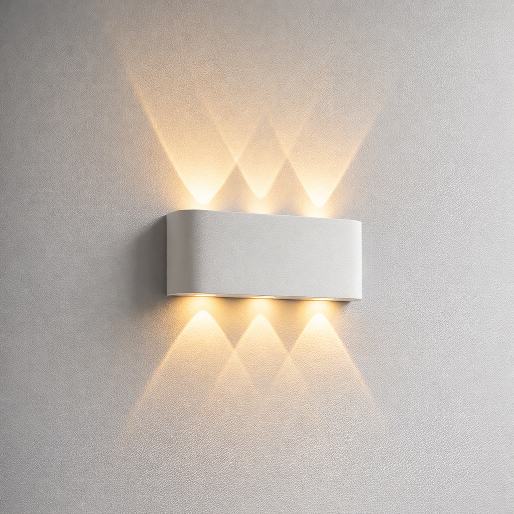 LED-Wandleuchte mit minimalistischem modernem Design für Innen- und Außenbereich | Temsk