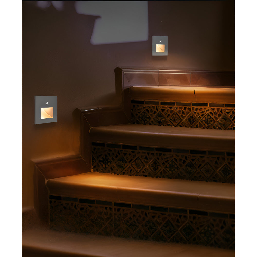 LED-Wandleuchte mit Bewegungssensor für Treppen und Flure | Temsk