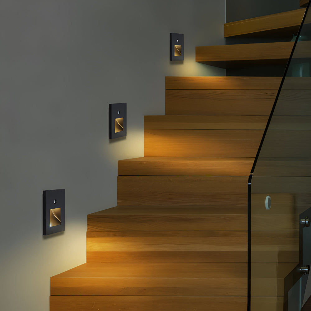 LED-Wandleuchte mit Bewegungssensor für Treppen und Flure | Temsk