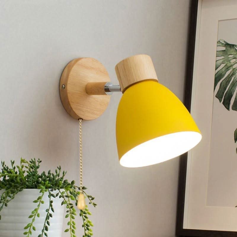 Lumenova Nordic Wood Wall Light For Modern Interiors | Temsk