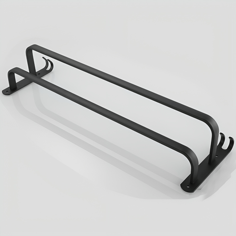 AeroShelf Wall-Mounted Aluminum Bathroom Rack For Towels And Accessories | Temsk