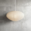 Oval Shade Rice Paper Pendant Light For Indoor Ceiling Lighting | Temsk