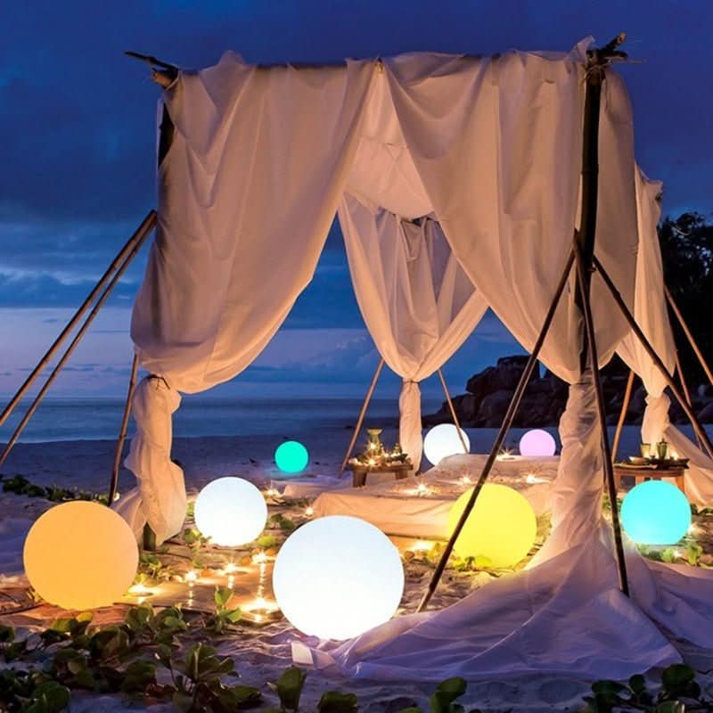 GlowSphere Waterproof LED Color Changing Ball Lamp For Indoor And Outdoor Use | Temsk