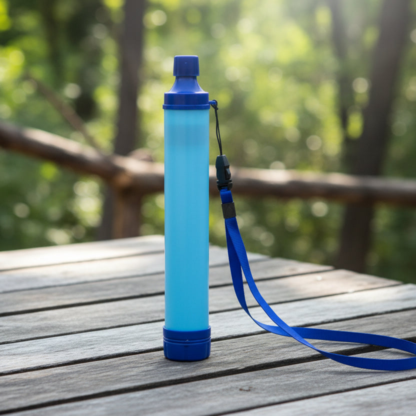 AquaShield Survival Filter Portable Four Stage Water Filter For Outdoor Adventures | Temsk