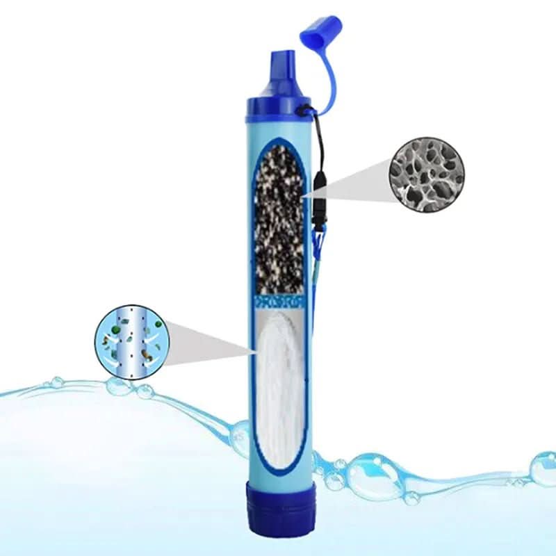AquaShield Survival Filter Portable Four Stage Water Filter For Outdoor Adventures | Temsk