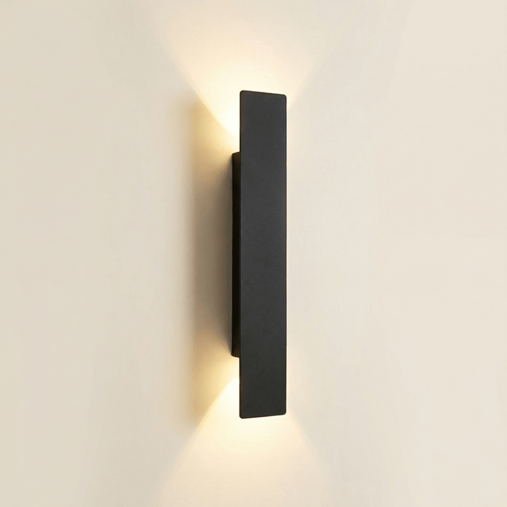 Vodotěsná LED nástěnná lampa s moderním horním a dolním osvětlením | Temsk