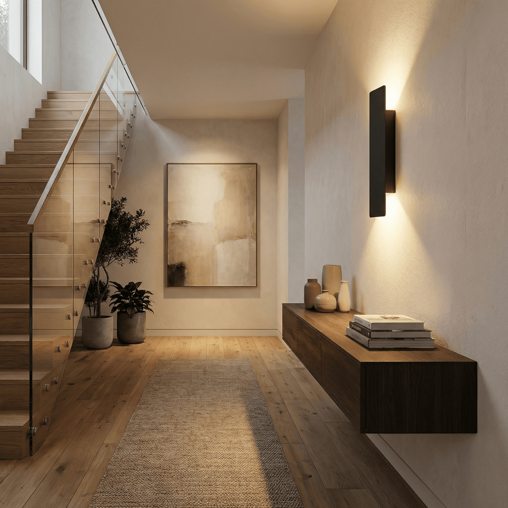 Vodotěsná LED nástěnná lampa s moderním horním a dolním osvětlením | Temsk
