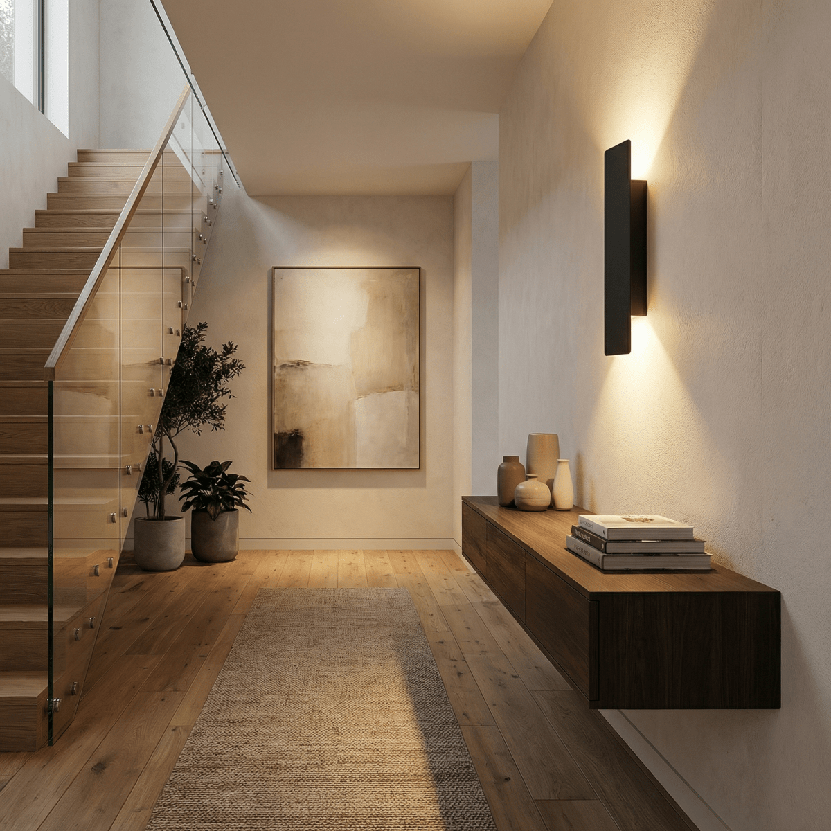 Vodotěsná LED nástěnná lampa s moderním horním a dolním osvětlením | Temsk