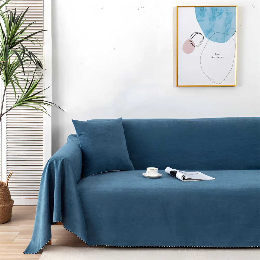 Textured Sofa Cover, Couch Protector And Furniture Throw | Temsk