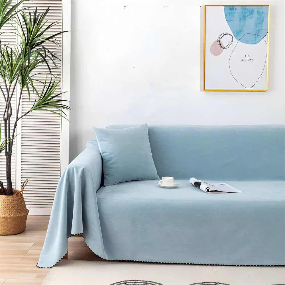 Textured Sofa Cover, Couch Protector And Furniture Throw | Temsk