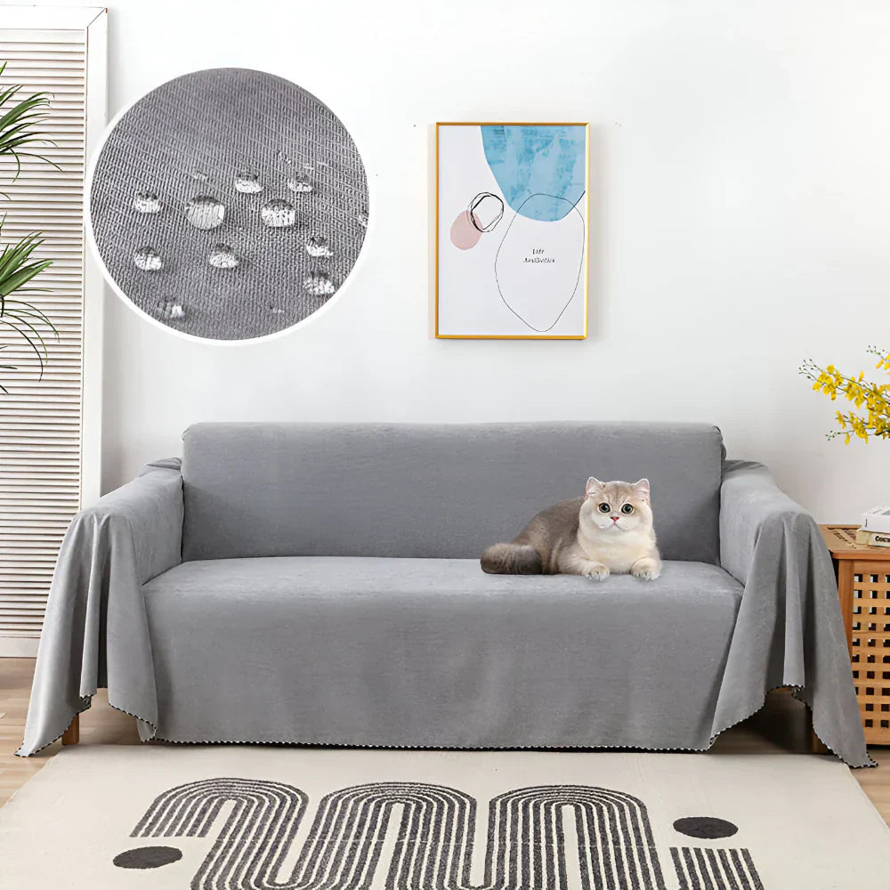 Textured Sofa Cover, Couch Protector And Furniture Throw | Temsk