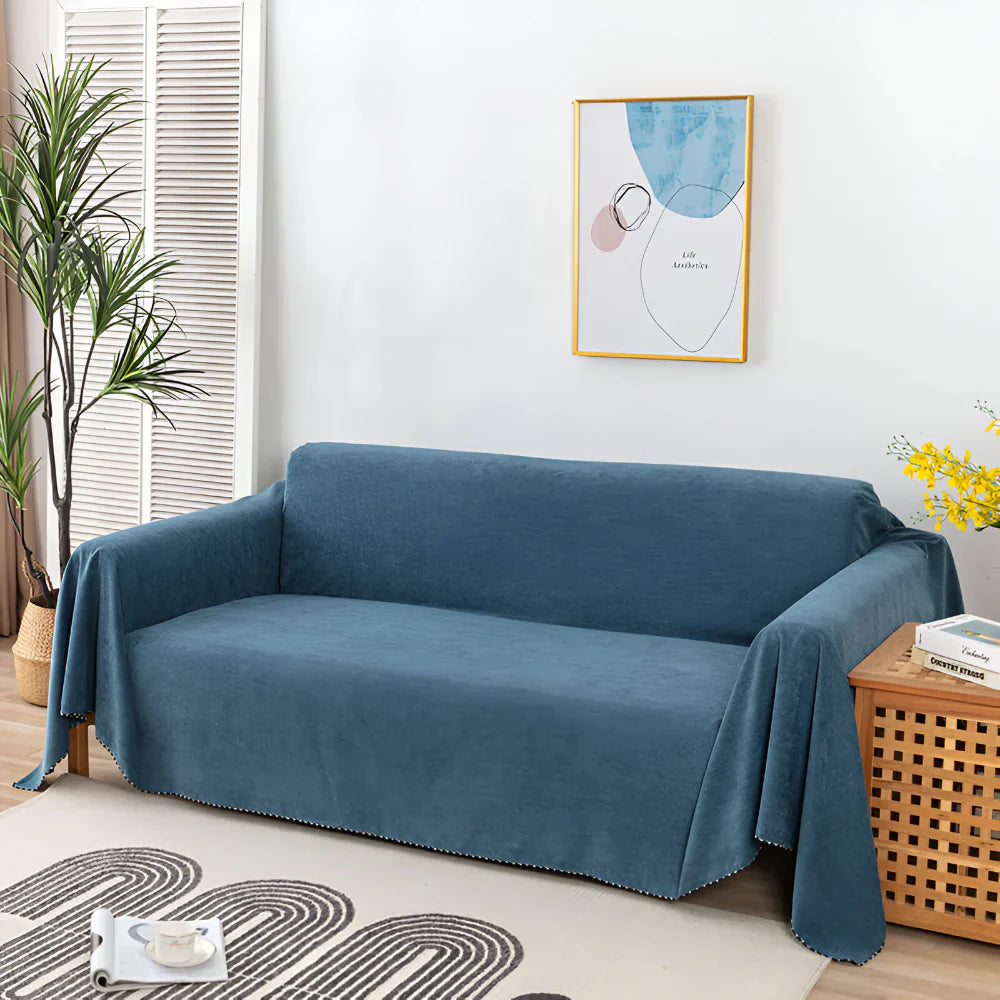 Textured Sofa Cover, Couch Protector And Furniture Throw | Temsk