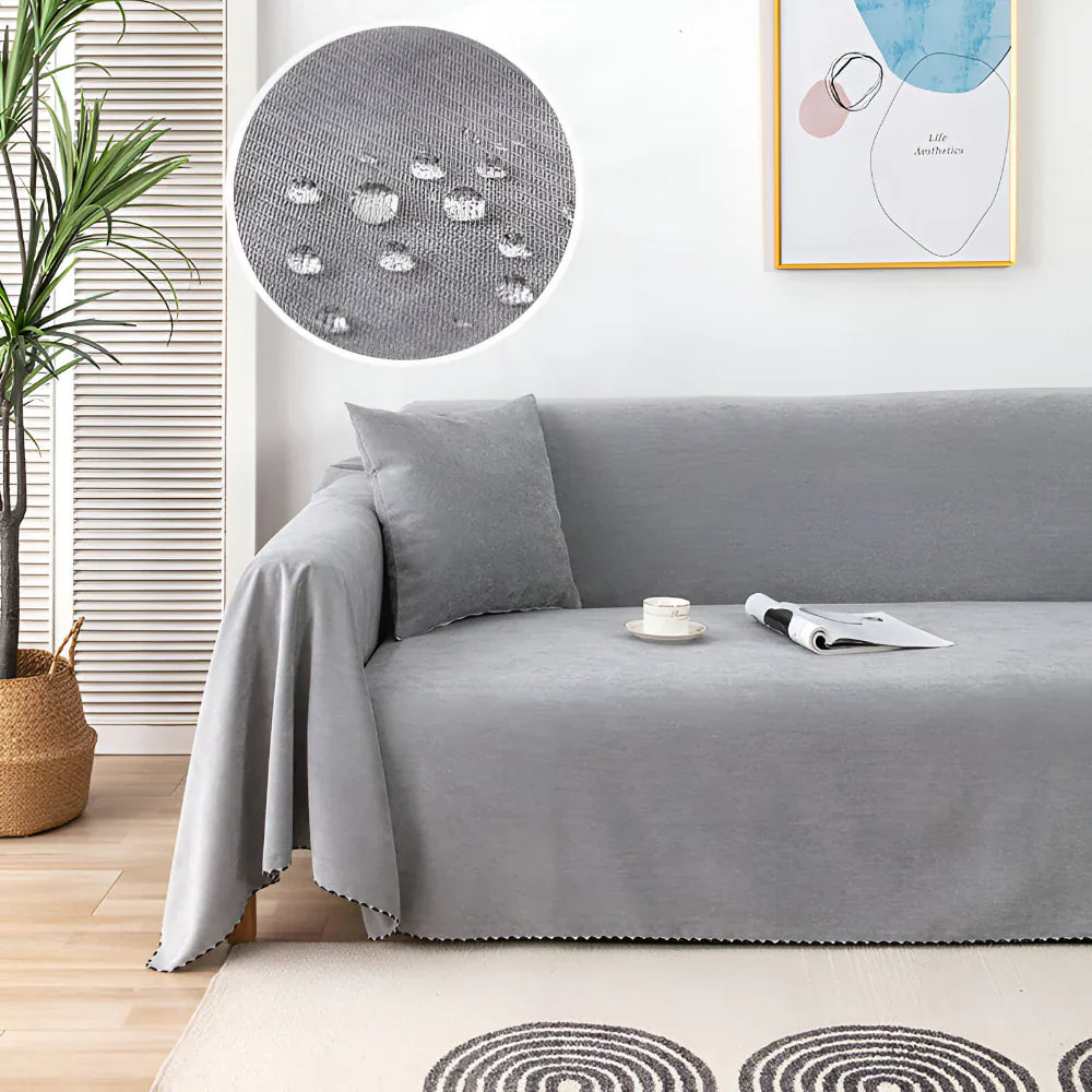 Textured Sofa Cover, Couch Protector And Furniture Throw | Temsk