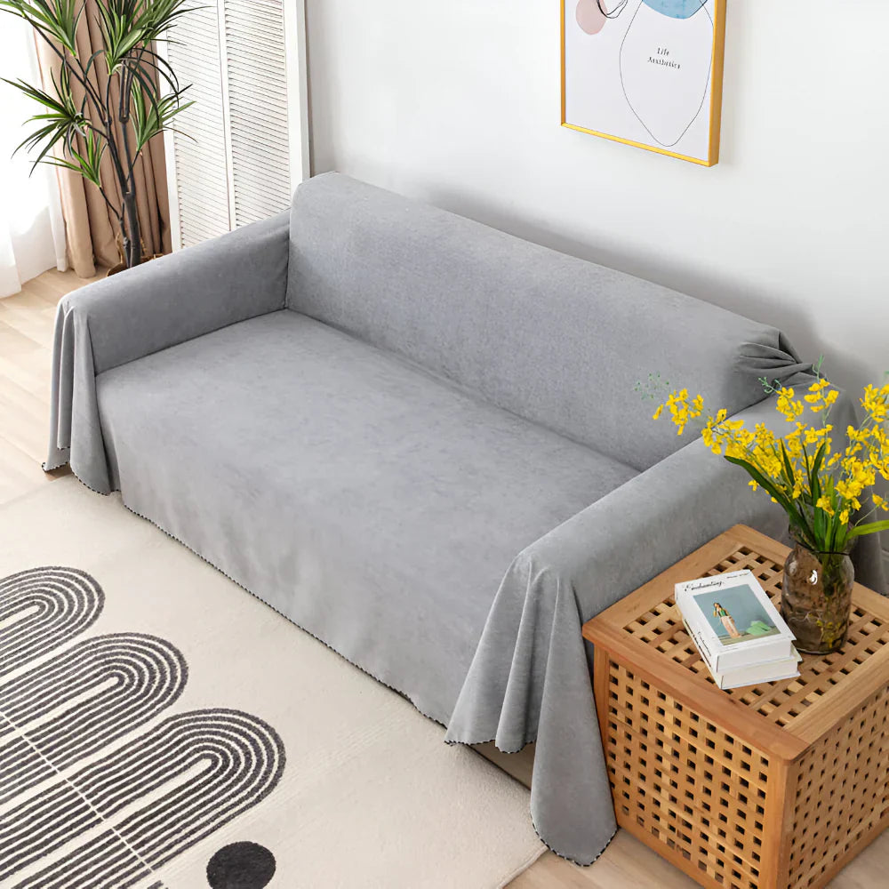 Textured Sofa Cover, Couch Protector And Furniture Throw | Temsk