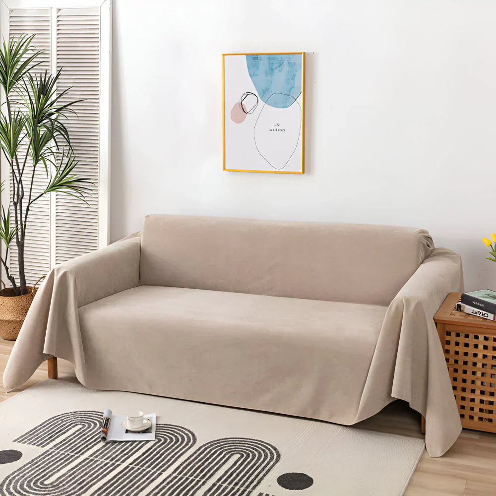 Textured Sofa Cover, Couch Protector And Furniture Throw | Temsk