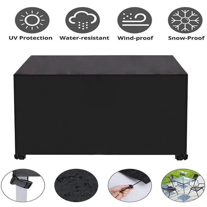 BreezeGuard All-Weather Patio Furniture Covers for Outdoor Lounge and Dining Sets | Temsk