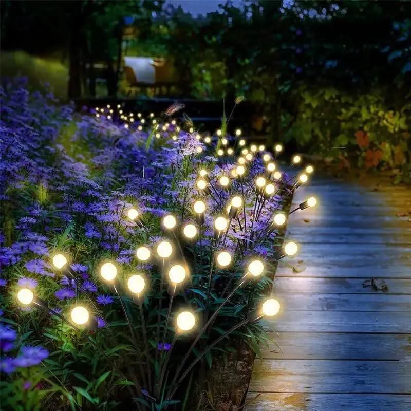 GlowWing Solar Garden Lights for Atmospheric Evenings | Temsk